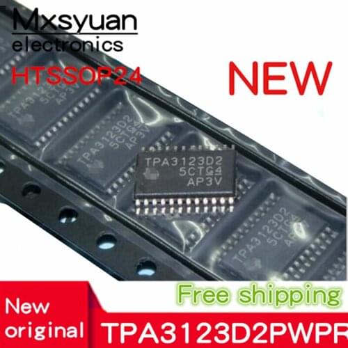 5cs~50pcs/lot TPA3123D2 TPA3123D2PWPR HTSSOP24 TPA3123D2PWP HTSSOP-24 3123D2 3132 Class D audio amplifier New and original