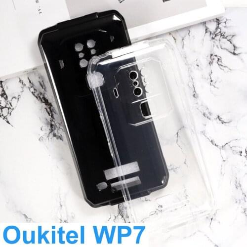 For Oukitel WP7 Case Back Cover Soft Silicone TPU Protector Phone Fitted Coque For Oukitel WP7 Pro Glass Bumper Shell Funda Capa