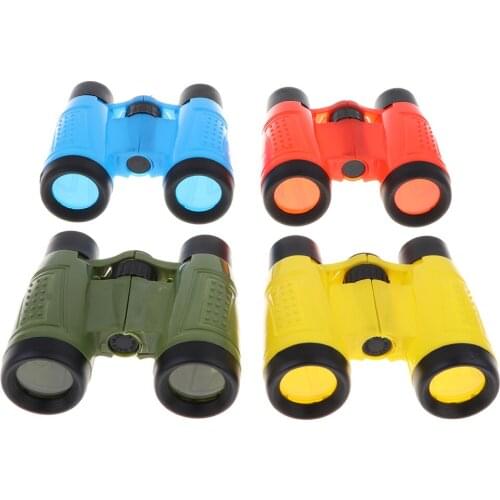 Children Mini Telescope Toy Magnification Observing Binoculars for Camping Hiking Travel