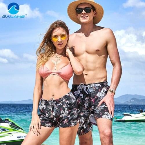 Gailang Brand Mens Swimming Boxer Trunks Sexy Swimsuits Man Borad Surfing Shorts Quick Drying Boardshorts Swimwear Plus Size