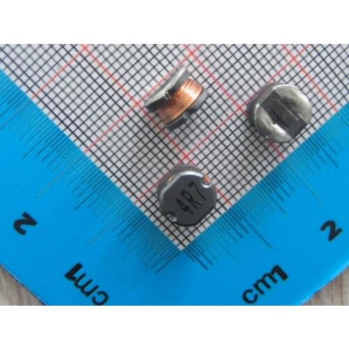 Free ship 100PCS High Quality CD75 4.7uh 4R7 2A Winding SMD Power Inductor Wire Wound inductor 4.7UH
