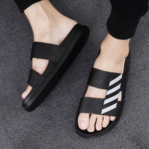 Mr Co Summer New Slippers, Mens Fashion, Beach Sandals, Mens Outdoor Flip Flops Slippers Shoes For Men