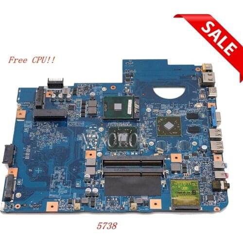 NOKOTION 48.4CG10.011 For acer aspire 5738 laptop motherboard GM45 DDR3 ATI HD 4650 warranty 60 days
