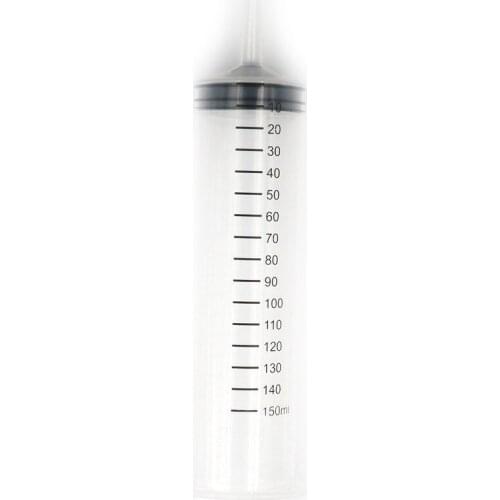 Reusable Big Large Hydroponics Plastic 50ml 150ml Nutrient Sterile Health Measuring Syringe Tools 1* Syringe