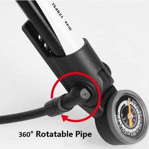 Giyo Bicycle 120psi Floor Standing Pump MTB Portable Tire Inflator Smart Head Presta Schrader Mini Pump Road High Quality