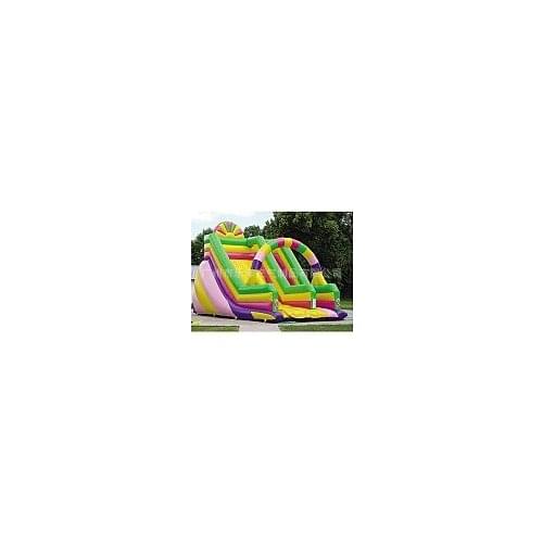NEW double lane slides Inflatable slides, bouncy castles, inflatable childrens toys,customized