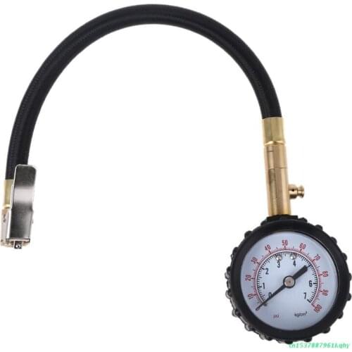 Professional Rapid Air Down Tire Deflator Pressure Gauge 100Psi w/ Special Chuck for 4X4 Large Offroad Tires on 583B