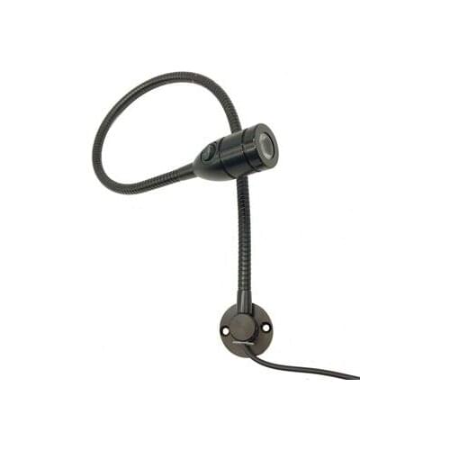 3W 110V 220V Led Gooseneck Reading Light Wall Mounted