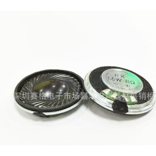 Spot supply of high-quality loudspeakers for 28mm trumpet with 8 ohm 1.5w/2w internal magnetic field