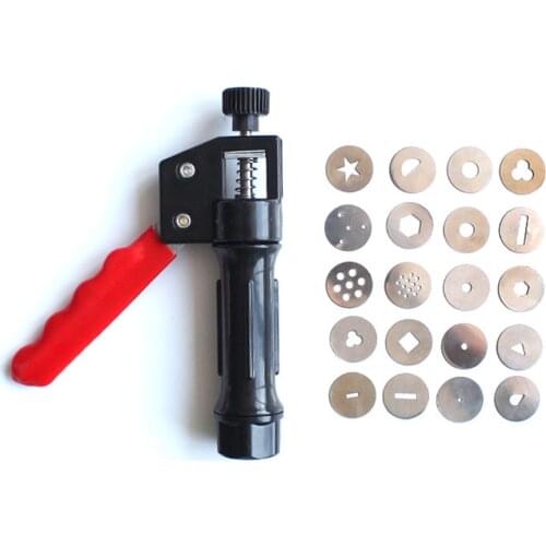 Clay mold 20 kinds of shape squeezed utensils DIY fondant mousse cookies tool Ceramic clay dry pais baking tools