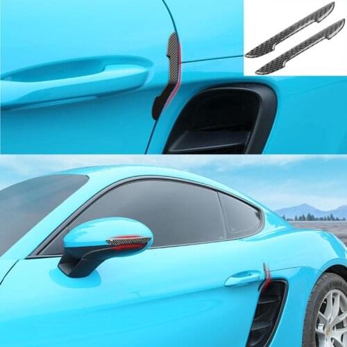 Car Door Protector Side Edge Scrape Decoration Strips Auti-Scratch for Porsche Macan Cayenne Cayman Palamela Accessories