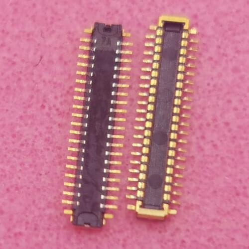 10pcs Lcd Display Screen Flex FPC Connector For Samsung Galaxy C7 C5 Pro C7Pro C7010 C5Pro C5010 Plug On Board 40pin