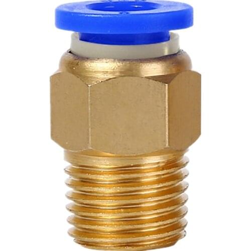 10pcs/lot M10 Pneumatic connector PC6-M10 PC8-M10 PC10-M10 M10*1.5mm Trachea quick-release straight through J-head feed
