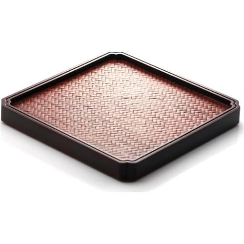 PINNY Bamboo Tea Tray Nature Tea Ceremony Table Chinese Kung Fu Tea Set Vintage Teapot Crafts Tray Environment Nature Bamboo