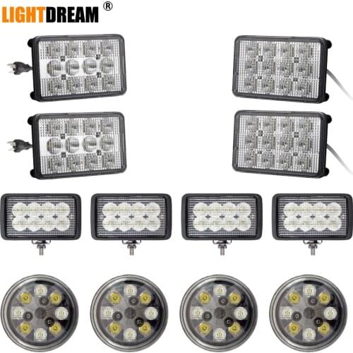 For John Deere 9100,9200,9300,9300T,9400,9400T Tractor Agriculture Led Work Lights x12pcs/lots