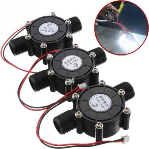 Micro Hydro Generator 80V/12V/5V 10W DC Micro Hydro Generator Tap Water Flow Hydraulic DIY high power flow generator motor