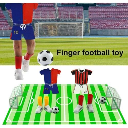 Mini Soccer Finger Football Match Funny Table Game Set Kids Parent Interact Toy