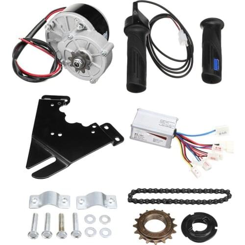24V 250W Electric Bike Conversion Scooter Motor Controller Kit For 20-28inch Ordinary Bike