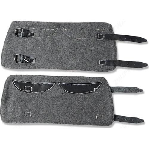 WWII GERMAN ELITE SOLDIER LEGGINGS PUTTEE GAITERS WOOL OUTDOORS MILITARY