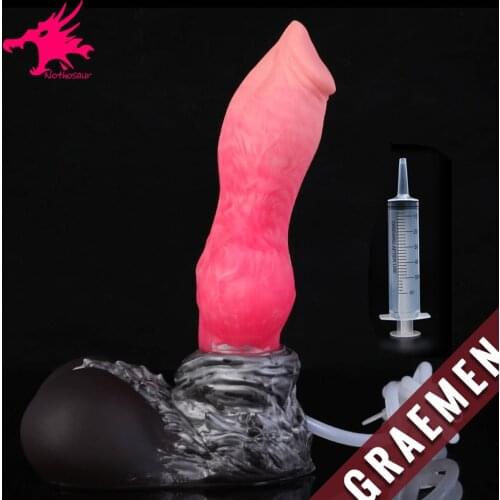 Nothosaur Huge Dildo for Women Men Anal Plug Animal Wolf Fantasy Penis Sex Toys ButtPlug Vagina Prostate Massage Fisting Adult