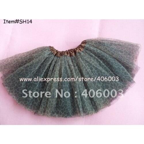 Wholesale free shipping 10pcs/lot cheetah tutu