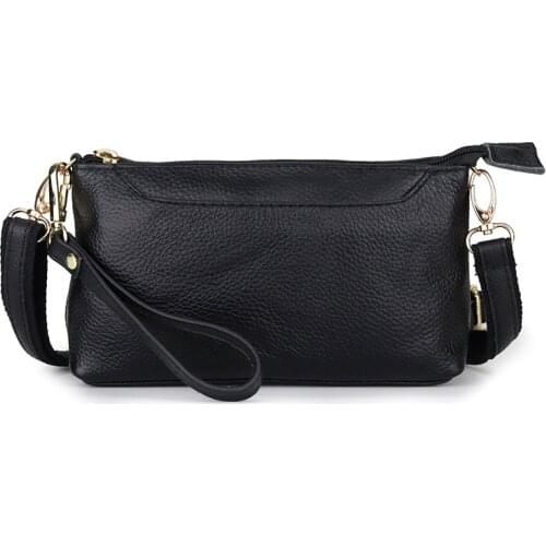 Casual Designer Mini Shoulder Bag Cow Leather Handbag Female For Shoulder Messenger Bag With Phone Holder Women Crossbody Bag