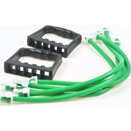 Profession Resistance Chest Expander Strong Cable Band Puller Exercise Fitness Can Removable 5 Latex Tube Spring Exerciser