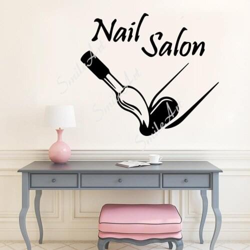 Drop Shipping Manicure Decorative Sticker Waterproof Home Decor For Kids Rooms Decoration Vinyl Decals