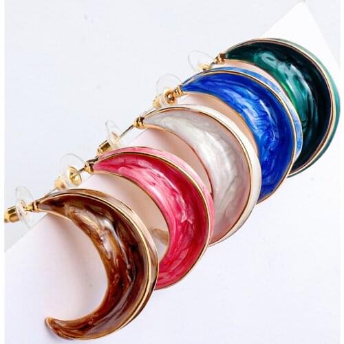 New Irregular Metal Drop Earrings For Women Fashion Statement Big Earrings Jewelry Gift Golden Plated Vintage 2021 Accessories