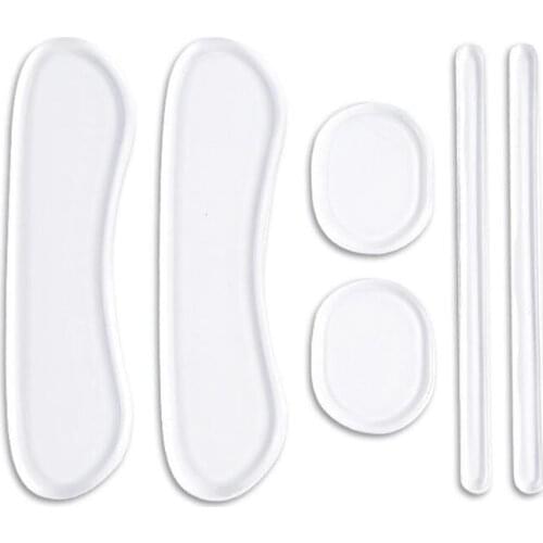 Silicone Gel Heel Protector Soft Cushion Protector Foot Feet Care Shoe Insert Pad Insole Shoes Accessories Insoles for Shoes