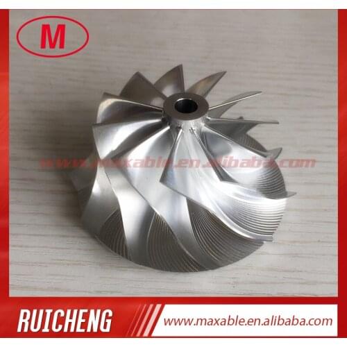 TD05H 20G 52.56/68.01mm 49179-43400 11+0 BLADES high performance Turbocharger Billet/milling/aluminum 2024 compressor wheel