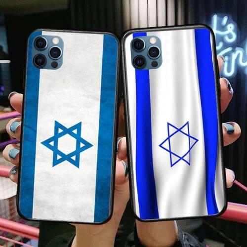 Israel flag Phone Cases For iphone 12 Pro Max case 11Pro Max 8PLUS 7PLUS 6S iphone XR X XS mini mobile cell funda