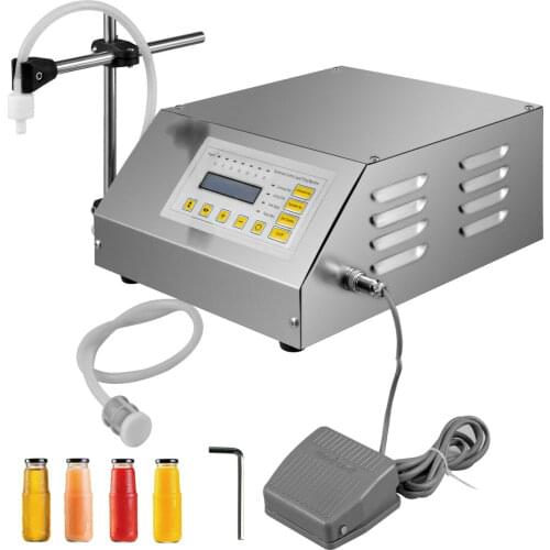 Liquid Filling Machine GFK-160 LCD Automatic PVC Plastic Material Filler