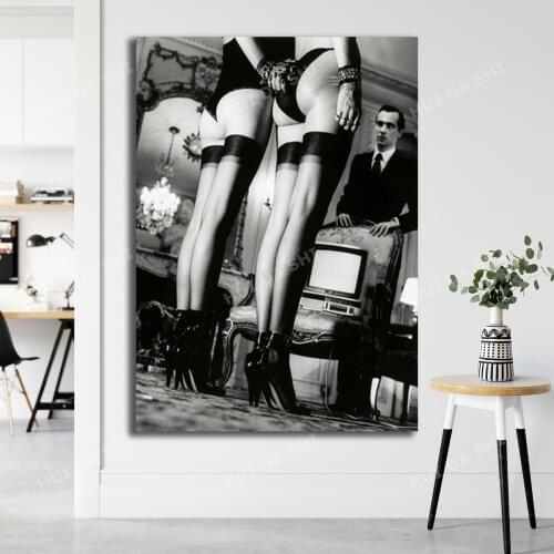 Vintage Art,'Ava Gardner, London 1984',Helmut Newton Fine Art Remake,No Frame