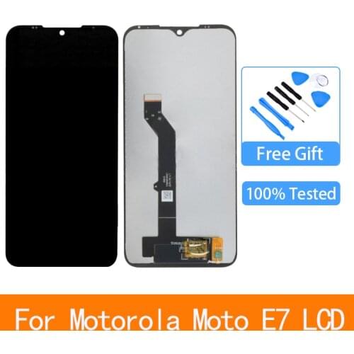 6.2 “ Display For Motorola Moto E 2020 XT2052 LCD Touch screen Display Digiziter Assembly For Motorola Moto E7 LCD With frame