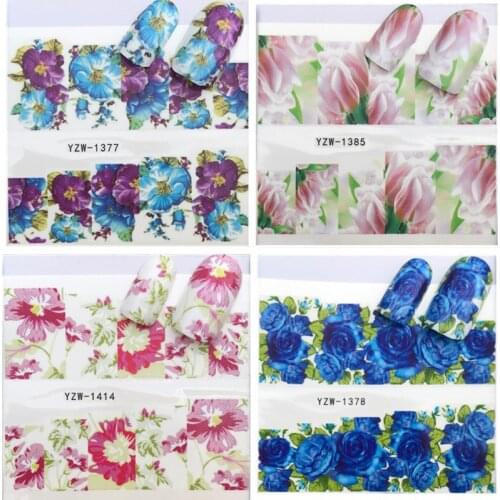 1 Sheet 3D Nail Applique Adhesive Flower Rattan Nail Sticker Lace Design Nail Paste Nail Stickers Garden Style Nail Stickers