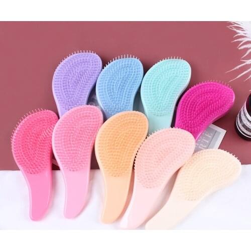 1PCS Baby children and women entangled hair comb comb salon gentle anti-static brush tangled wet dry bristles handle curl