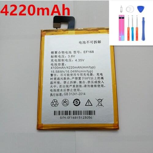 100% New 4220mAh EF168 Battery for PPTV Kings 7 king 7S King7 PP6000 Batteries + free gfit