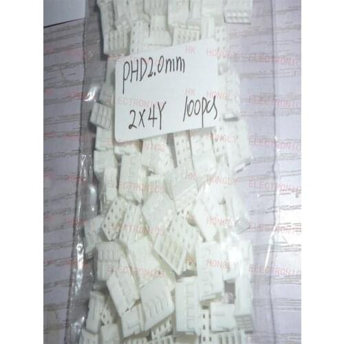 200 PCS PHD2.0mm PHD-2x4P