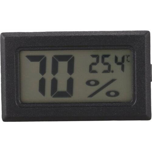 Mini Digital LCD Thermometer Hygrometer Humidity Temperature Meter Probe