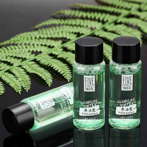 Hot ！！！20ml Portable Makeup Remover Cleaner Liquid Water Gentle Eye Lip Face Make-Up Remover Travel Skin Care Deep Cleansing Oil