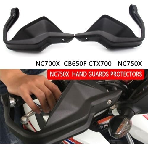 Motorcycle Black Hand Guards Brake Clutch Levers Protector Handguard Shield For Honda NC700 X CB650F CTX700 NC750X 2014-2018