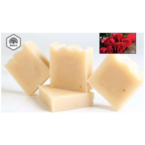 Rose Soap Only Natural Organic Herbal Deep Cleansing Handmade Soap Facial Care Soap Hair Soap Anti Hair Loss Makeup Remove