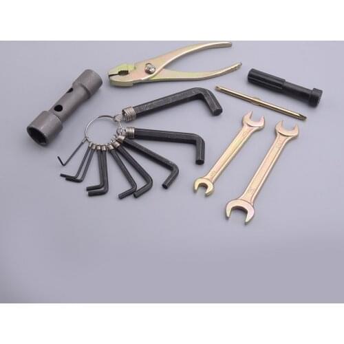15pcs/Set Wrench Pliers Socket Tool Kit Motorcycle Fit for Honda CT70 CT90 C200 CA95 CM91 GROM CBR250R CB600F VTX1300 CBR954RR