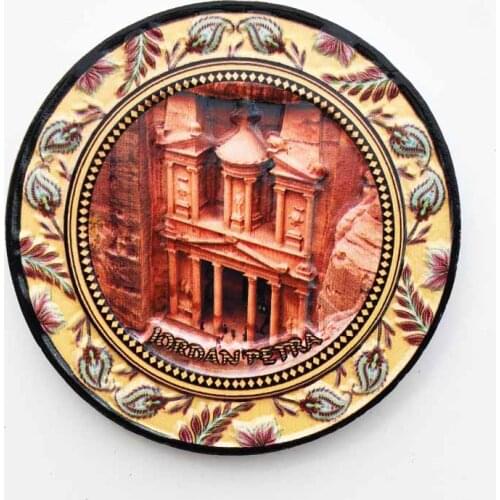 Petra, Jordan, souvenir collection, souvenir refrigerator magnet