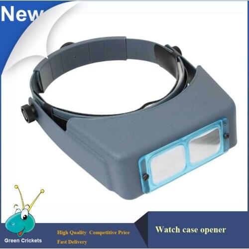 Professional Hands Free Magnifier,1.5X,2X,2.5X,3X,3.5X Double Lens Headband loupes For Wachmakes Watch Repair