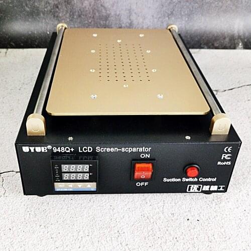 UYUE 7"Inch Built-in Vacuum Pump LCD Touch Screen Preheat Separator Machine For Phone Repair Heating Split Screen Platform