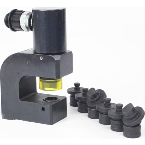 SYD-18 Portable Hydraulic Angle Iron Angle Steel Hole Punch Down Tools 6.5mm-18.5mm