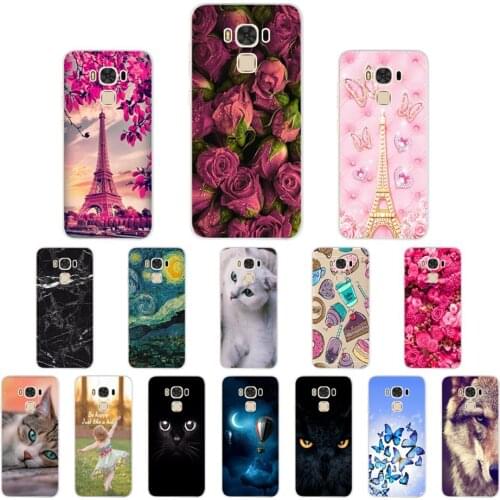 Back Cover For Asus Zenfone 3 Max ZC553KL Case Transparent TPU Silicone Case For Asus Zenfone 3 Zoom ZE553KL Asus ZC553KL 5.5"