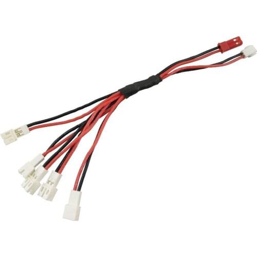 2.0 Connector 3.7V Lithium Battery USB 1 Care 5 Rechargeable Cable For Wltoys V911 V911-1 V911-2 F929 F939 H36 E010 Aircraft